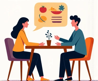 Ilustrace individuální nutriční konzultace