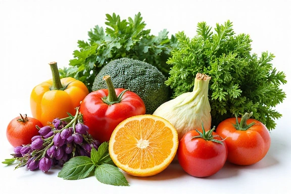 Ilustrace pro článek o rostlinné stravě